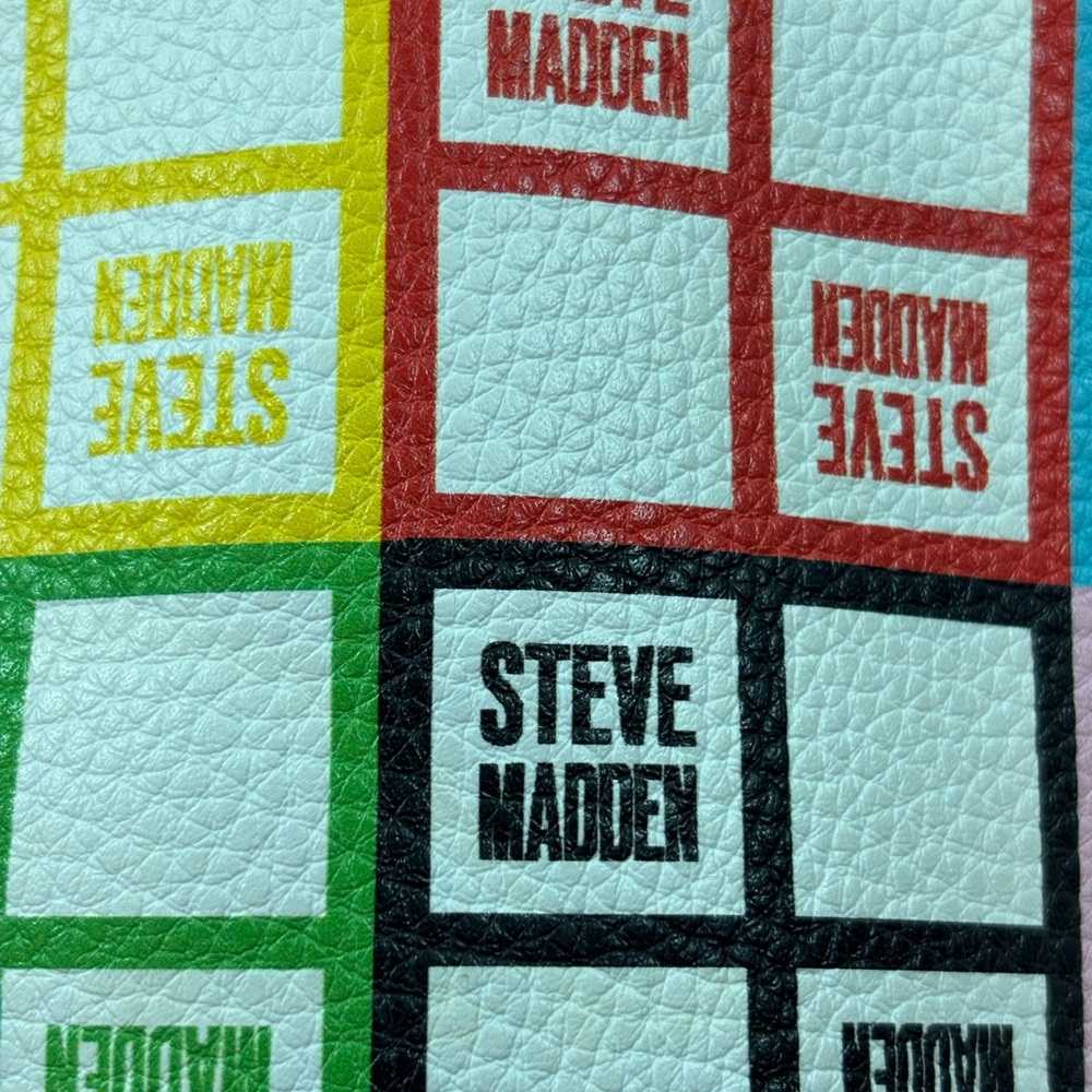 Steve Madden Colorful Logo Backpack - Picture 9 of 10